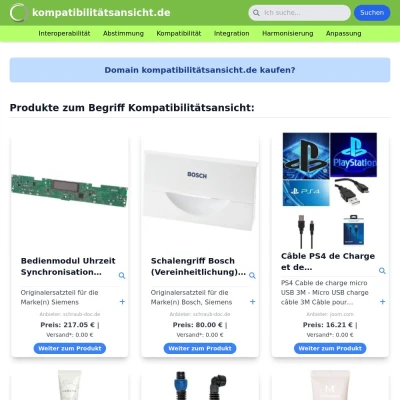 Screenshot kompatibilitätsansicht.de