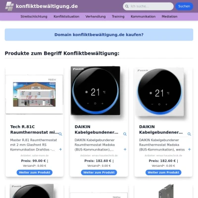 Screenshot konfliktbewältigung.de