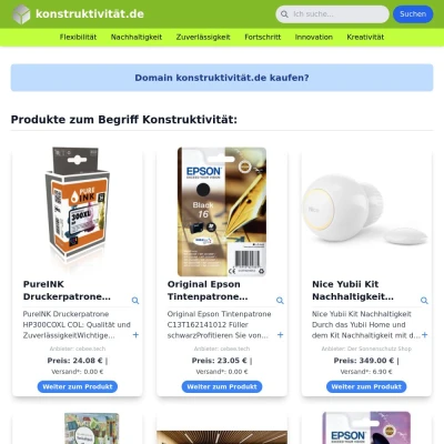 Screenshot konstruktivität.de