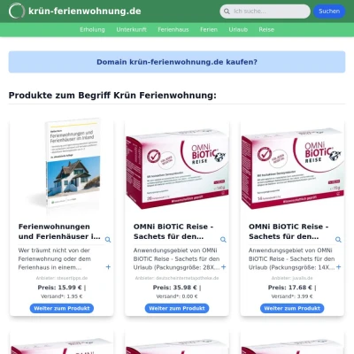 Screenshot krün-ferienwohnung.de