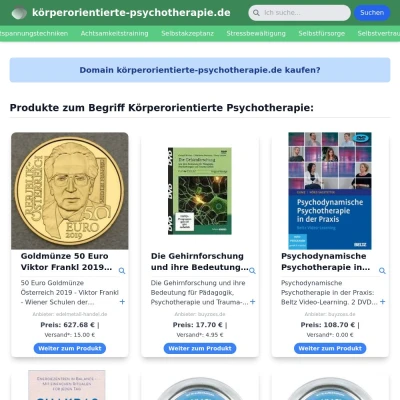 Screenshot körperorientierte-psychotherapie.de