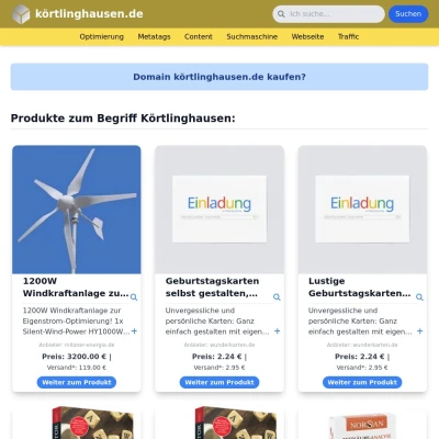 Screenshot körtlinghausen.de