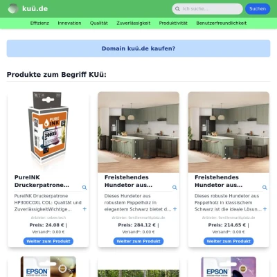 Screenshot kuü.de