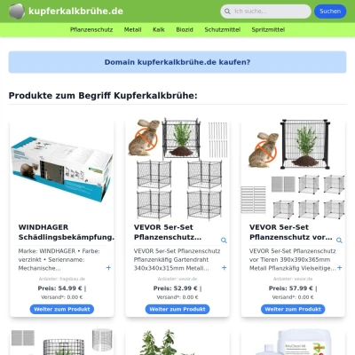 Screenshot kupferkalkbrühe.de