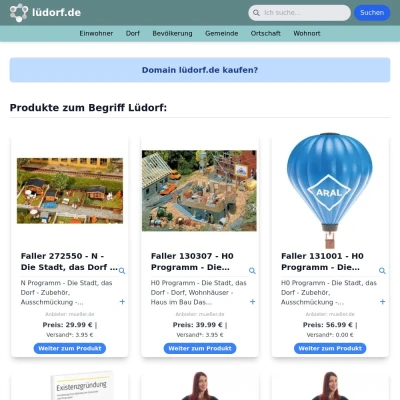 Screenshot lüdorf.de