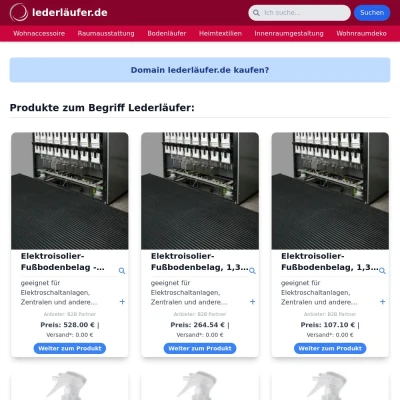 Screenshot lederläufer.de