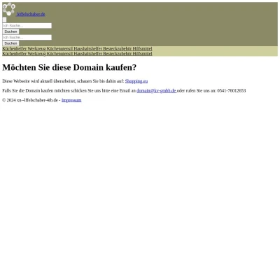 Screenshot löffelschaber.de