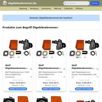 Screenshot ölgebläsebrenner.de