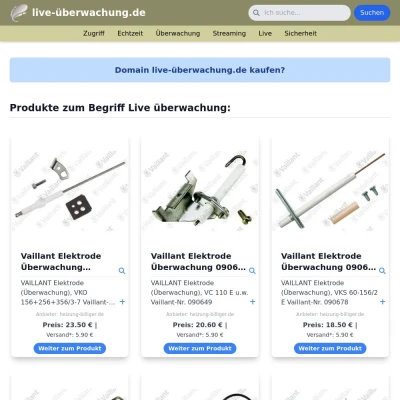 Screenshot live-überwachung.de