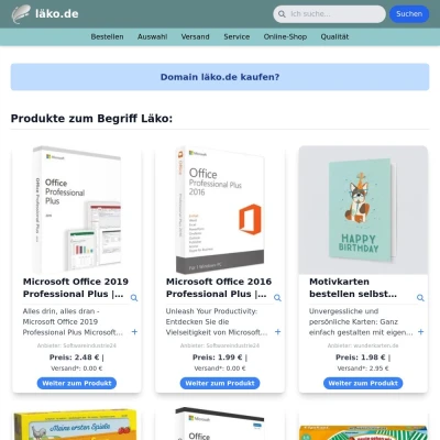 Screenshot läko.de