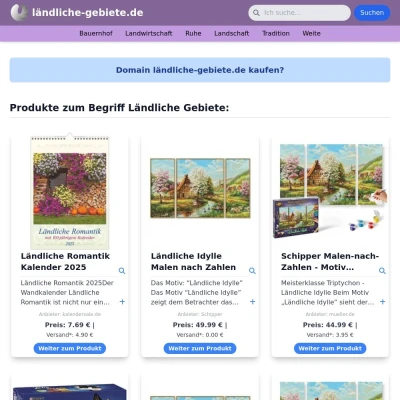 Screenshot ländliche-gebiete.de