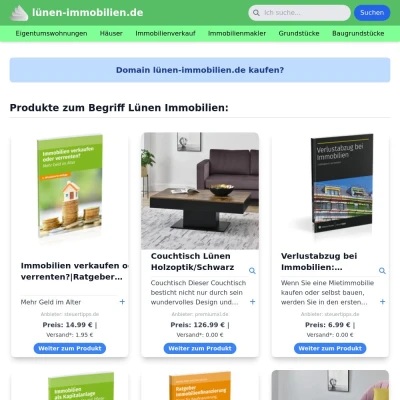 Screenshot lünen-immobilien.de