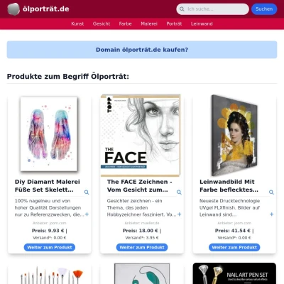 Screenshot ölporträt.de