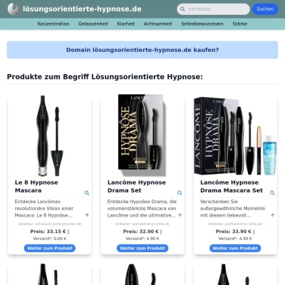 Screenshot lösungsorientierte-hypnose.de