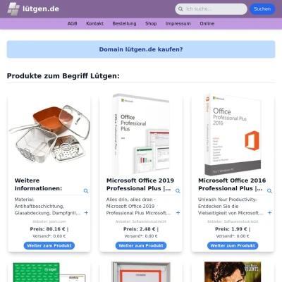 Screenshot lütgen.de