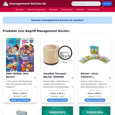 Screenshot management-bücher.de