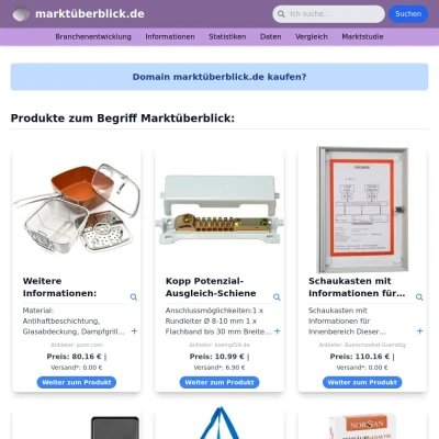 Screenshot marktüberblick.de