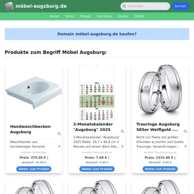 Screenshot möbel-augsburg.de