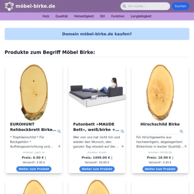 Screenshot möbel-birke.de