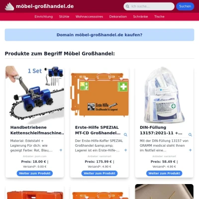 Screenshot möbel-großhandel.de