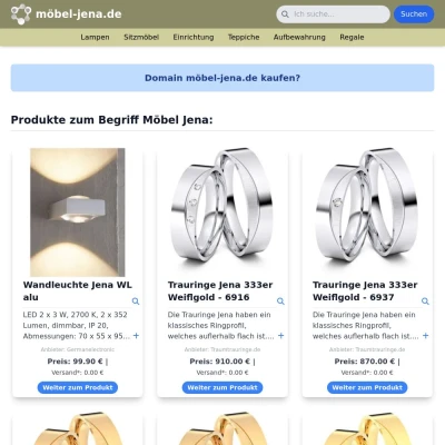 Screenshot möbel-jena.de