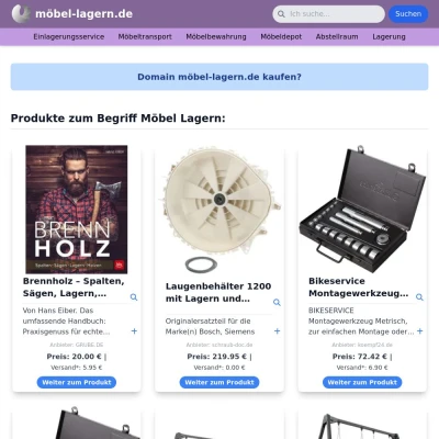 Screenshot möbel-lagern.de