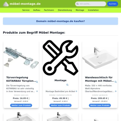 Screenshot möbel-montage.de