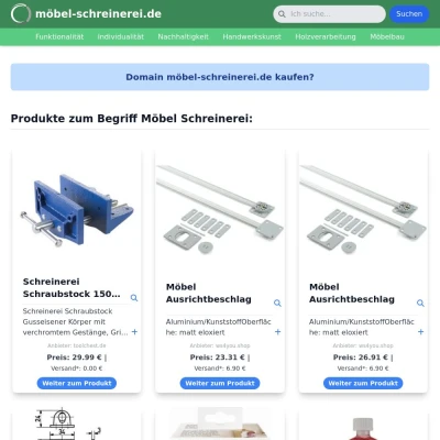 Screenshot möbel-schreinerei.de