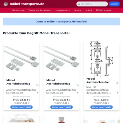 Screenshot möbel-transporte.de