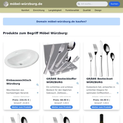 Screenshot möbel-würzburg.de