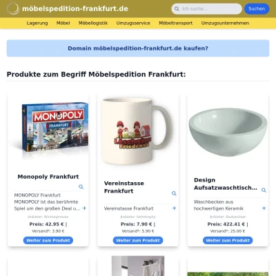 Screenshot möbelspedition-frankfurt.de