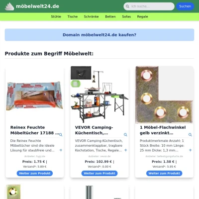 Screenshot möbelwelt24.de