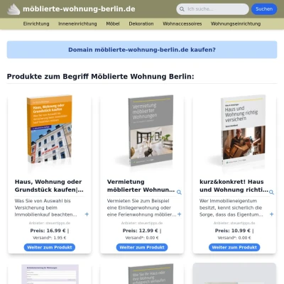 Screenshot möblierte-wohnung-berlin.de