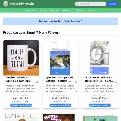 Screenshot mein-führer.de