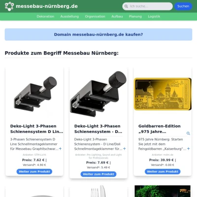 Screenshot messebau-nürnberg.de