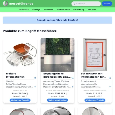 Screenshot messeführer.de