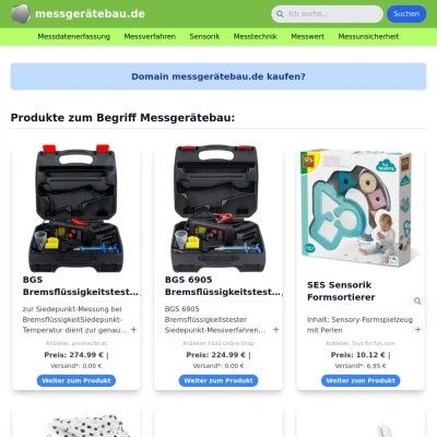 Screenshot messgerätebau.de