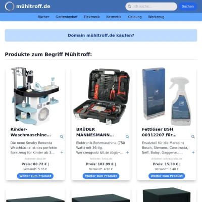 Screenshot mühltroff.de