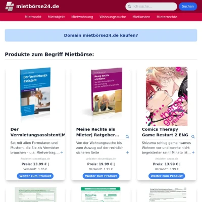 Screenshot mietbörse24.de