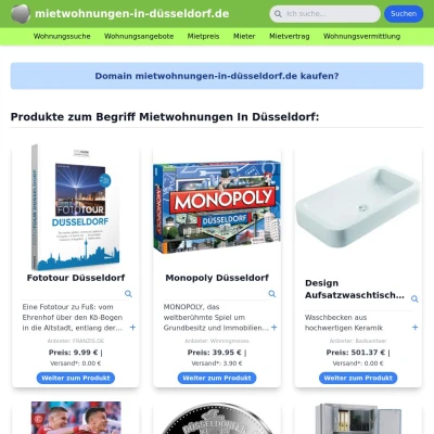 Screenshot mietwohnungen-in-düsseldorf.de