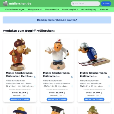 Screenshot müllerchen.de