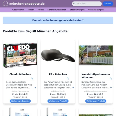 Screenshot münchen-angebote.de