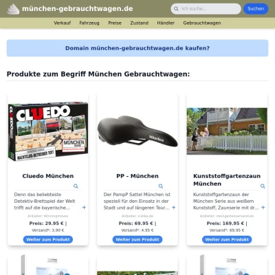 Screenshot münchen-gebrauchtwagen.de