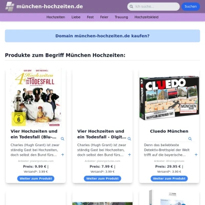 Screenshot münchen-hochzeiten.de