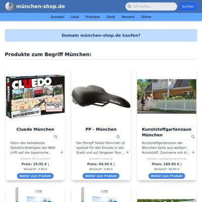 Screenshot münchen-shop.de