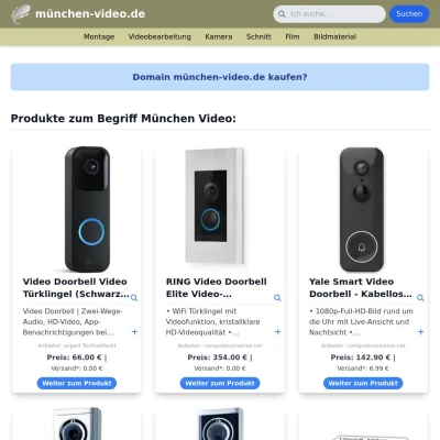 Screenshot münchen-video.de