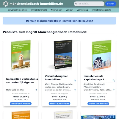 Screenshot mönchengladbach-immobilien.de