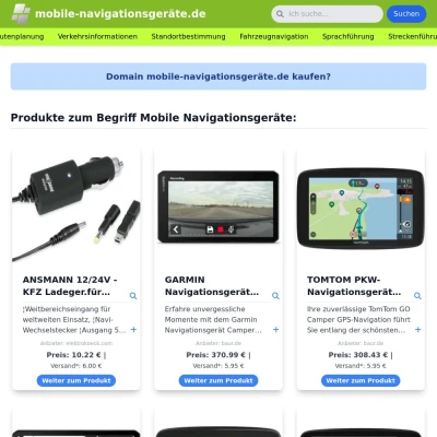 Screenshot mobile-navigationsgeräte.de