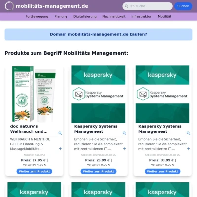 Screenshot mobilitäts-management.de