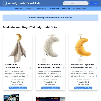 Screenshot mondgrundstücke24.de